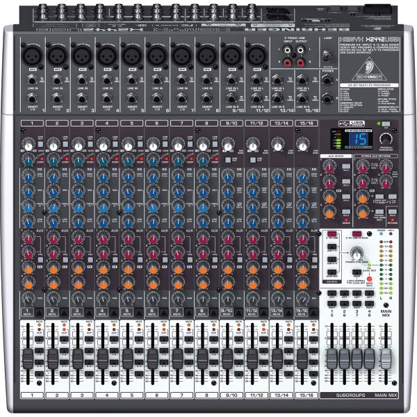Main product image for Behringer XENYX X2442USB 24-Input 4/2-Bus Mixer w/ 248-6610